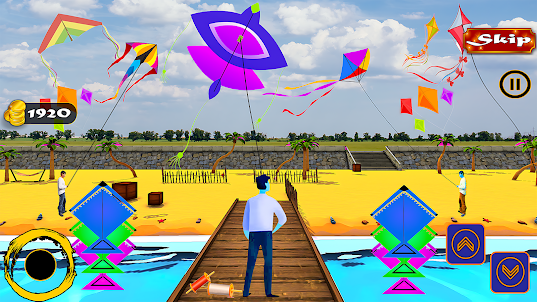 Kite Game 3D Pipa Beach Flying