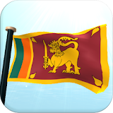 Sri Lanka Flag 3D Free icon
