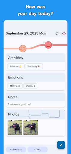 Mood Tracker by Pixels Screenshot 1 - AppWisp.com