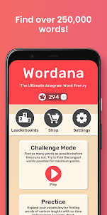 Wordana - Anagram Word Frenzy