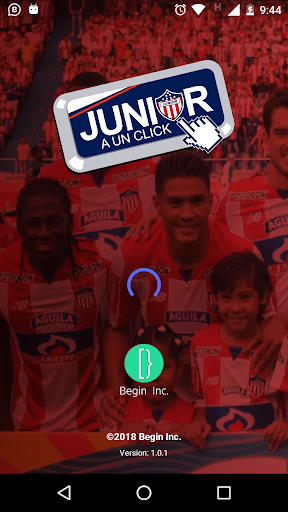 Android application JUNIOR A UN CLICK screenshort