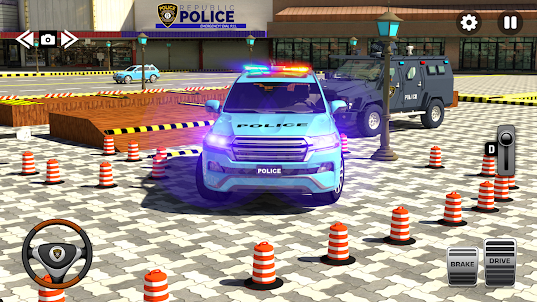 Полицейская парковка игры
