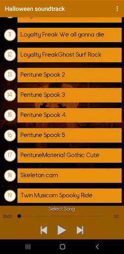 Halloween Soundtrack Screen 2