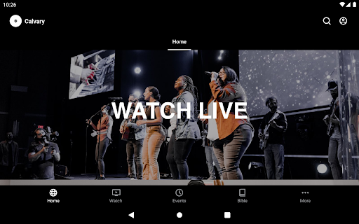 Screenshot of Calvary Church Delran