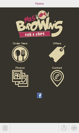 Android application Mrs Brown's Fish and Chips screenshort