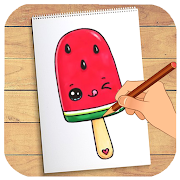 How To Draw Cute Ice Creams