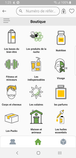 Android application FLPMobil FOREVER screenshort