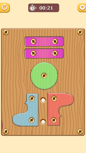 Nutty Puzzles: Screw and Solve Screen 3