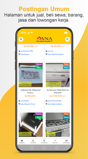 Gana IB - Jual Beli di Sekitar Screen 2