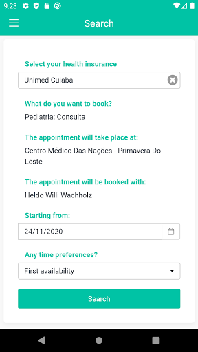 Nações - Portal do Cliente Screen 2