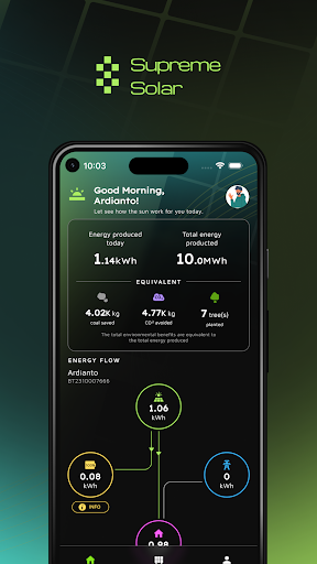 Android application Supreme Solar screenshort