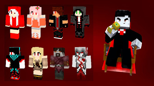 Captura de Pantalla 13 Vampiros y hombres lobo MCPE android