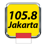105.8 FM Jakarta Free Streaming Music Indonesia FM icon