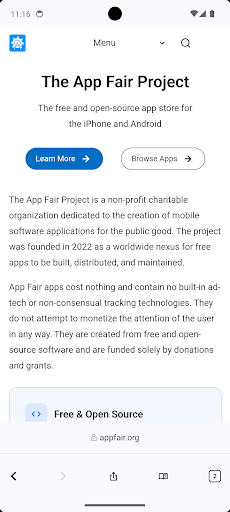 App screenshot