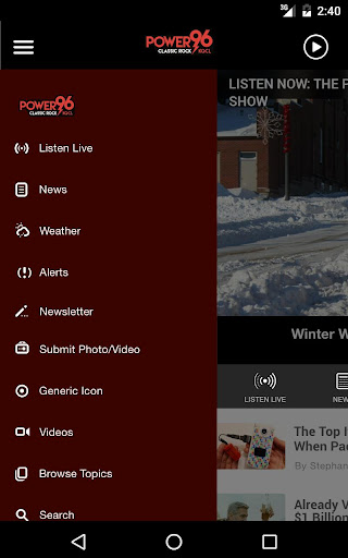 Screenshot of Power 96