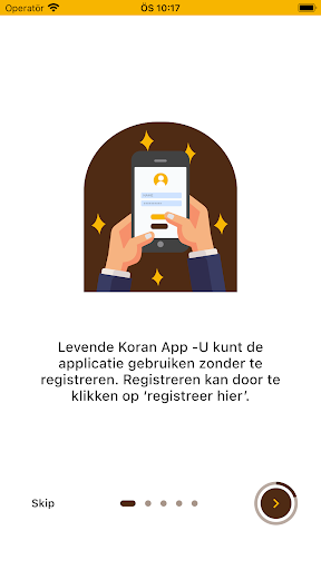Android application De Levende Koran screenshort
