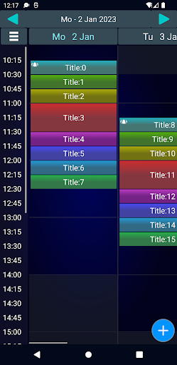 Android application Customer Appointments 2 Lt screenshort