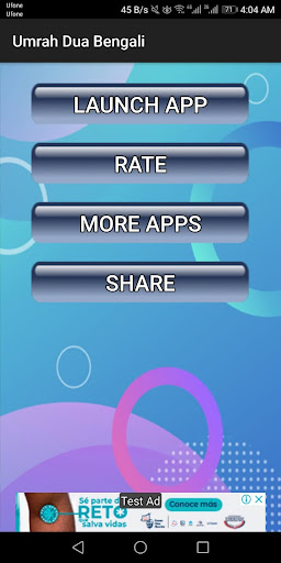 Android application Bengali Umrah Dua ওমরার দুআ screenshort