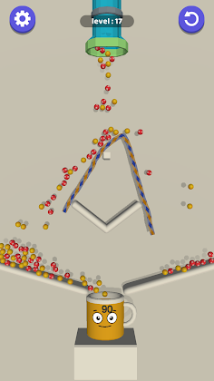 Balls on Rope Puzzle - Screenshot 3
