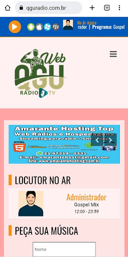 QGU Rádio Screen 2