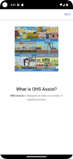 OHS Assist - Health & Safety Screen 2