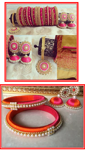 Android application 5000+ Thread Jwellery Designs screenshort