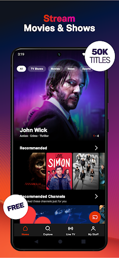 Tubi: Movies & Live TV screenshot