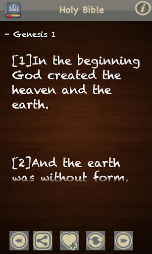 Holy Bible KJV Screen 2