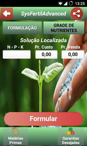 Android application SysFertil Advanced screenshort