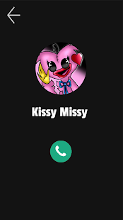 Kissy Missy Poppy Fake Call 1 APK screenshots 1