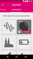 screenshot of Freizeichentöne Telekom