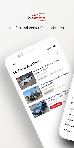 Android application CARAUKTION Direct screenshort