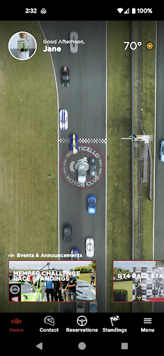 Android application Monticello Motor Club screenshort