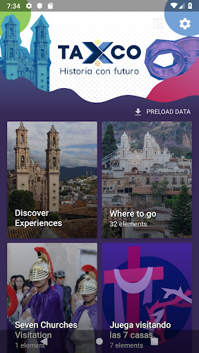 Android application Taxco screenshort