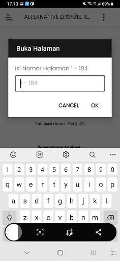 Alternative Dispute Resolution Screen 3