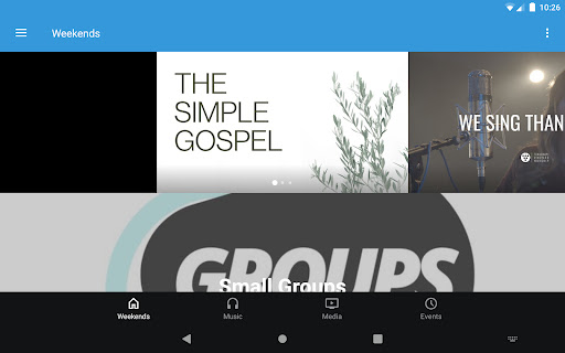 Screenshot of Tehachapi Vineyard Church