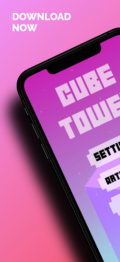 Android application Cube Tower 3D screenshort