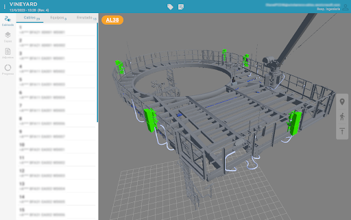 Windar Cable Routing Tool Screen 3