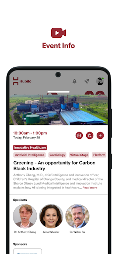 Android application MIT FinTech Conference 2022 screenshort