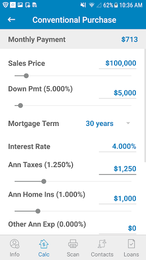 MortgageMe - First Colony Mtg Screen 3