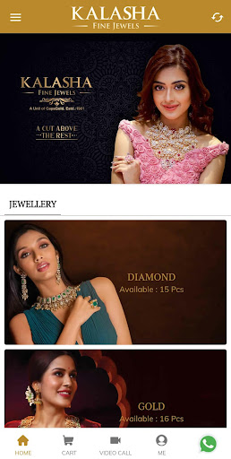 Android application Kalasha Fine Jewels screenshort