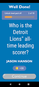 Detroit Lions Football Quiz