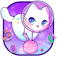 Cute, Galaxy, Cat Themes  Live Wallpapers