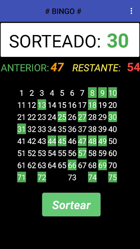 Bingo ZY Screen 2