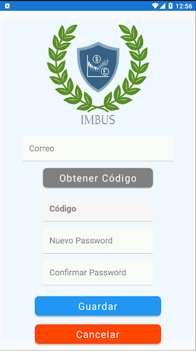 Android application Imbus screenshort