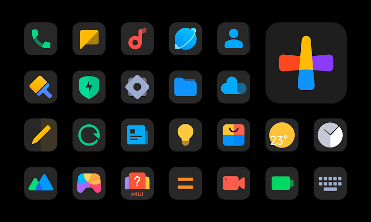 MiDark - Icon Pack - 2.8 - (Android)
