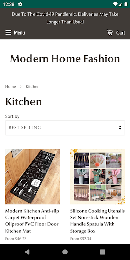 ModernHomeFashion Screen 3