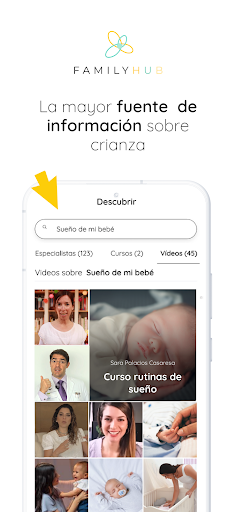 Android application Familyhub screenshort