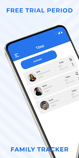 Android application TStat: Lastseen Checker screenshort