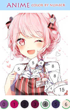 かわいいアニメとマンガ 数字の色 Androidアプリ Applion